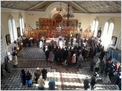 Божественная Литургия в великий праздник Крещения Господня