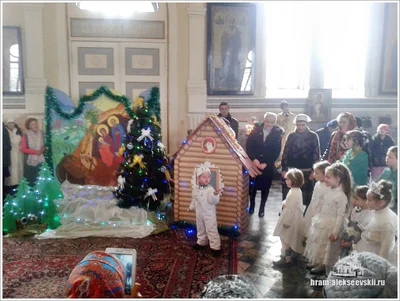 Праздничная литургия в честь Рождества Христова