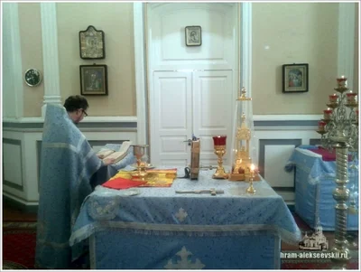 Праздник Благовещения в нашем храме