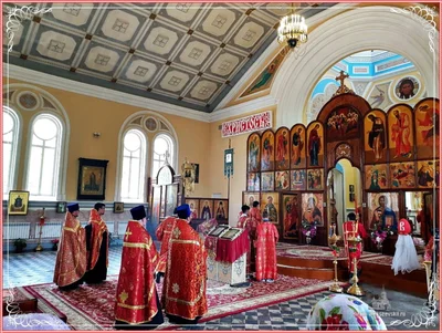 Архипастырский пасхальный визит в Свято — Алексиевский собор