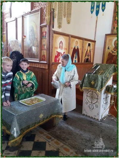Вход Господень во Иерусалим-праздник в Свято – Алексиевском соборе