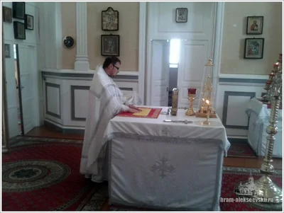 Божественная Литургия в великий праздник Крещения Господня