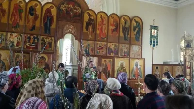 В Свято – Алексиевском Соборе г. Самарканда молитвенно отметили праздник Входа Господня в Иерусалим