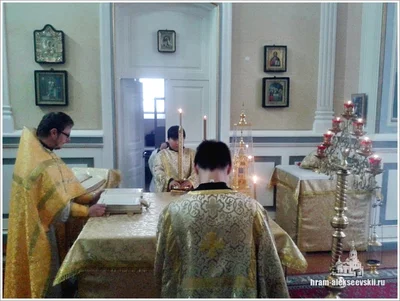 Праздничная литургия в честь Рождества Христова