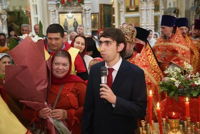 Духовенство епархии поздравило архипастыря с Пасхой Христовой
