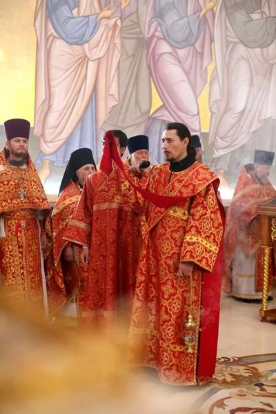 Духовенство епархии поздравило архипастыря с Пасхой Христовой