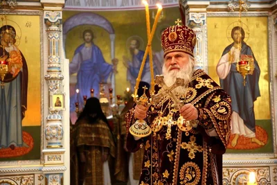 Новогодняя ночь в главном храме епархии