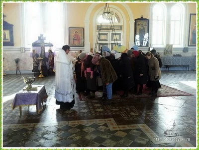 В соборе прошел молебен на Новый год