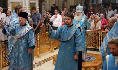 Рождество Пресвятой Богородицы в главном храме епархии