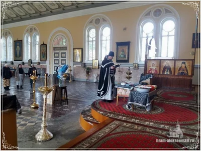 Первая Литургия Преждеосвящённых даров и освящение Колива