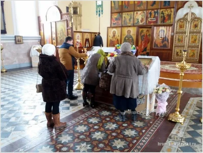 Божественная Литургия в праздник Сретения Господня