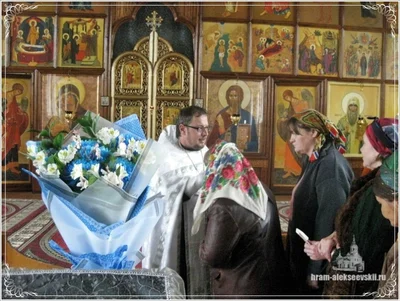 В нашем храме прошло первое Таинство Соборования