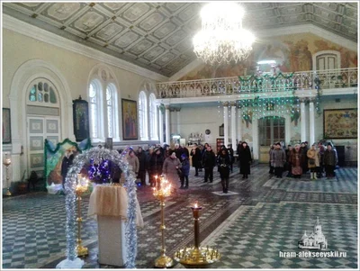 Праздничная литургия в честь Рождества Христова