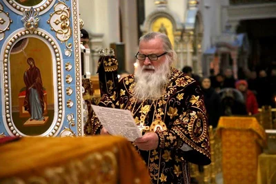Новогодняя ночь в главном храме епархии