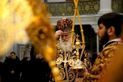 Новогодняя ночь в главном храме епархии