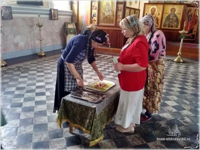 Праздничная служба на Вербное Воскресенье