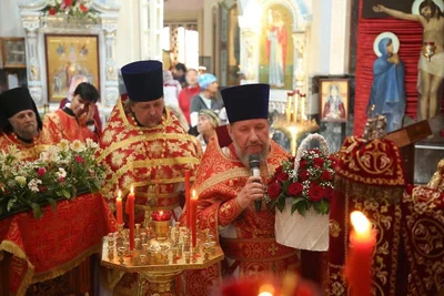 Духовенство епархии поздравило архипастыря с Пасхой Христовой