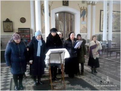Божественная Литургия в праздник Сретения Господня