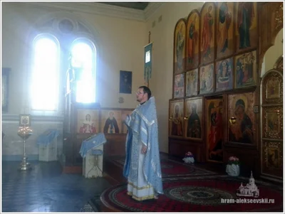 Праздник Благовещения в нашем храме