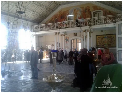 Праздник Благовещения в нашем храме