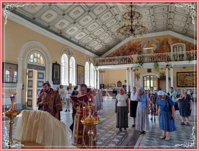 Празднование дня памяти Святого Великомученика и целителя Пантелеймона