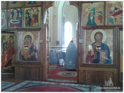 Литургия в праздник Благовещения Пресвятой Богородицы