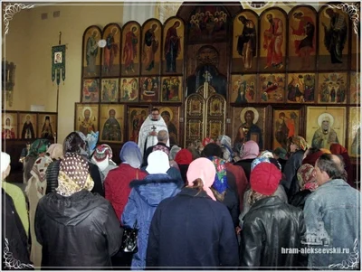 В нашем храме прошло первое Таинство Соборования