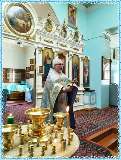Престольный праздник в Покровском храме г. Самарканда (2023)