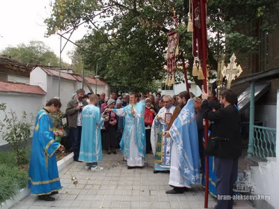 Престольный праздник в храме Покрова Пресвятой Богородицы г. Самарканда