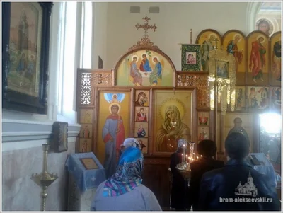 Праздник Благовещения в нашем храме