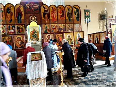 Праздничная Литургия в праздник Сретения Господня