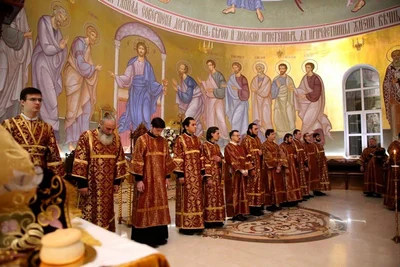 Новогодняя ночь в главном храме епархии
