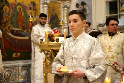 В праздник Крещения Господня митрополит Викентий совершил Литургию в кафедральном соборе города Ташкента