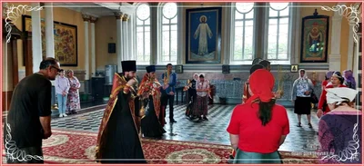 Архипастырский пасхальный визит в Свято — Алексиевский собор