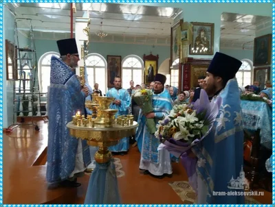 Престольный праздник в храме Покрова Пресвятой Богородицы