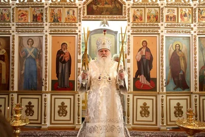 Митрополит Викентий завершил визит в Самарканд, совершив Литургию в Свято-Георгиевском храме