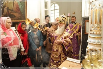 Патриарх Кирилл совершил великий чин освящения главного храма епархии и всего Среднеазиатского митрополичьего округа