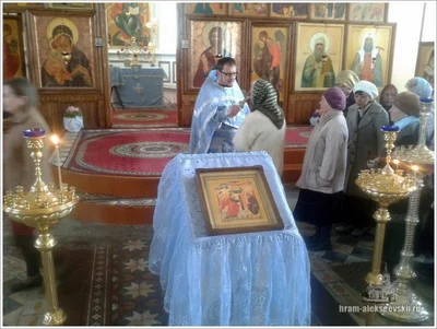 Праздник Благовещения в нашем храме