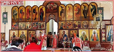 Архипастырский пасхальный визит в Свято — Алексиевский собор