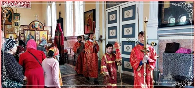 Архипастырский пасхальный визит в Свято — Алексиевский собор