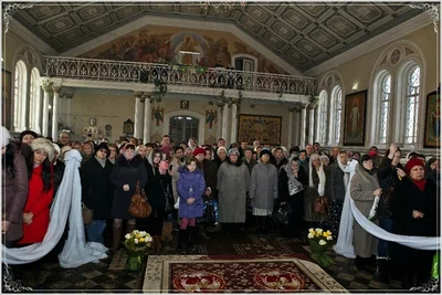 Митрополит Волоколамский Иларион (Алфеев) в Алексиевском Соборе