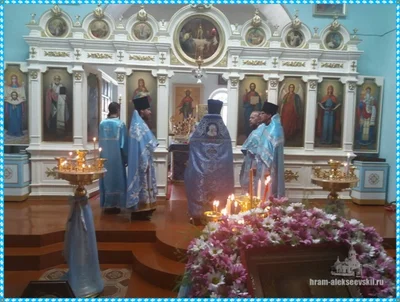 Престольный праздник в храме Покрова Пресвятой Богородицы