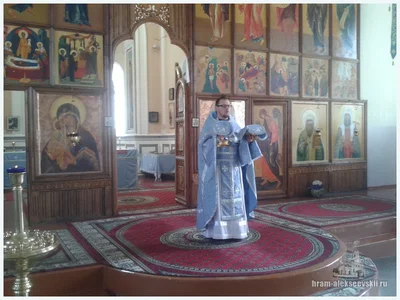 Литургия в праздник Благовещения Пресвятой Богородицы