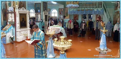 Престольный праздник в Покровском храме г. Самарканда (2020)