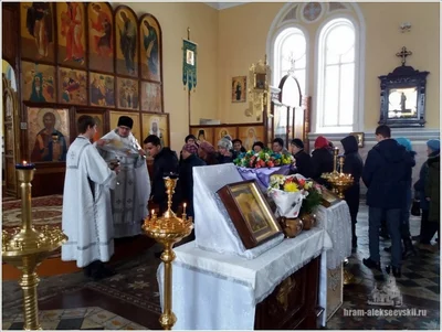Божественная Литургия в праздник Сретения Господня