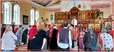 Архипастырский пасхальный визит в Свято — Алексиевский собор