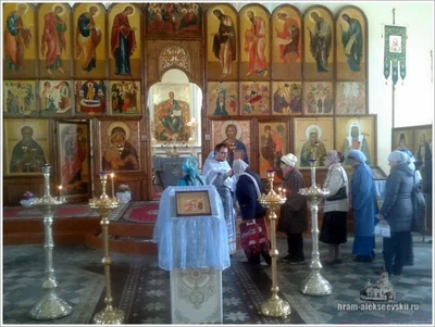 Праздник Благовещения в нашем храме