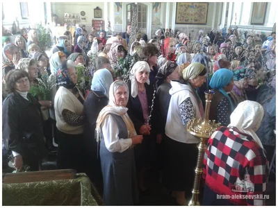 Праздничная литургия Входа Господня в Иерусалим прошла в Свято — Алексиевском соборе