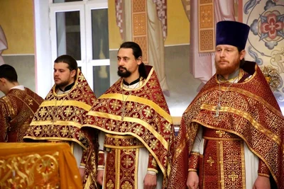 Новогодняя ночь в главном храме епархии
