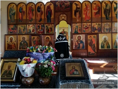 Освящение колива в Свято — Алексиевском соборе